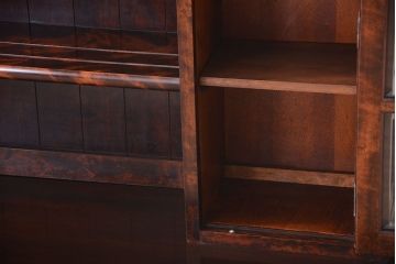 中古　美品　松本民芸家具　F型食器棚(カップボード)(定価73万6千円)