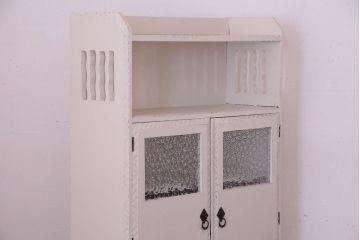 アンティーク家具　アンティークペイント　おしゃれな本箱(ブックケース)