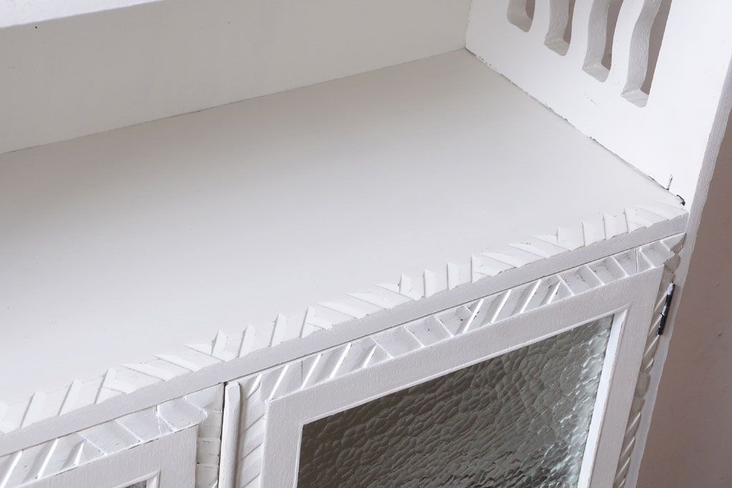 アンティーク家具　アンティークペイント　おしゃれな本箱(ブックケース)