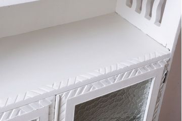 アンティーク家具　アンティークペイント　おしゃれな本箱(ブックケース)