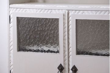 アンティーク家具　アンティークペイント　おしゃれな本箱(ブックケース)