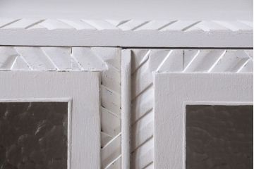 アンティーク家具　アンティークペイント　おしゃれな本箱(ブックケース)