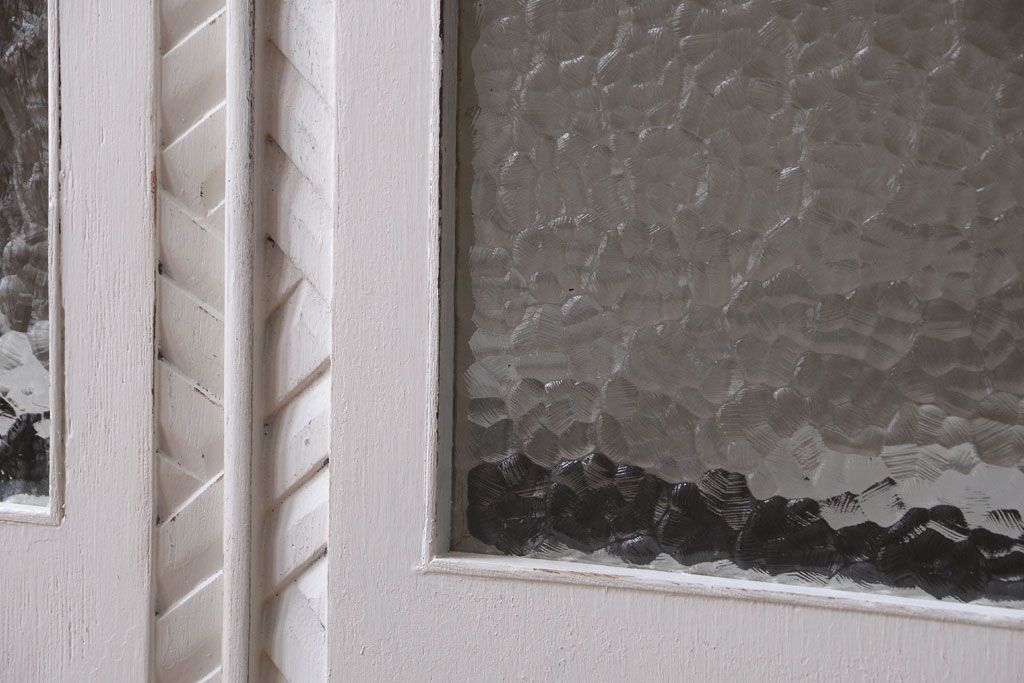 アンティーク家具　アンティークペイント　おしゃれな本箱(ブックケース)