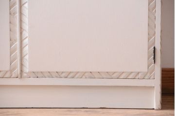 アンティーク家具　アンティークペイント　おしゃれな本箱(ブックケース)