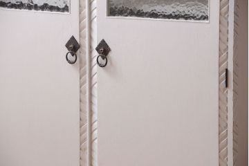 アンティーク家具　アンティークペイント　おしゃれな本箱(ブックケース)