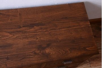 アンティーク家具　大正〜昭和　前面欅材　上質なローボード(ローチェスト)
