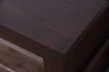 アンティーク家具　古民具・骨董　明治〜大正期　大ぶりでモダンなガラス戸収納棚