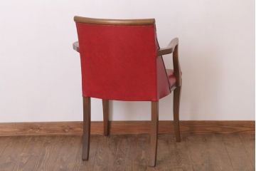 ヴィンテージ家具　イギリスビンテージ　ビーチ材製アームチェア(1)