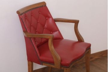 ヴィンテージ家具　イギリスビンテージ　ビーチ材製アームチェア(2)