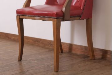 ヴィンテージ家具　イギリスビンテージ　ビーチ材製アームチェア(2)