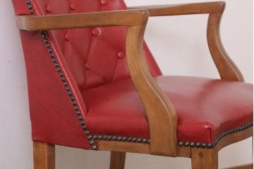 ヴィンテージ家具　イギリスビンテージ　ビーチ材製アームチェア(2)