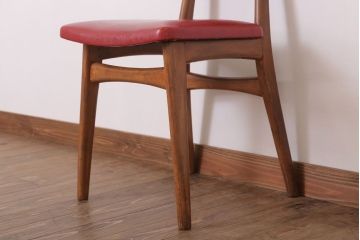 ヴィンテージ家具　イギリスビンテージのビーチ材製チェア(1)
