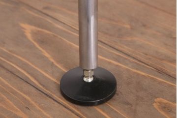 【O様ご成約分】ラフジュ工房オリジナル　鉄脚　ウォールナット材製折りたたみテーブル(作業台)