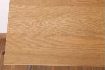 ラフジュ工房オリジナル　鉄脚　ナラ材製折りたたみテーブル(作業台)