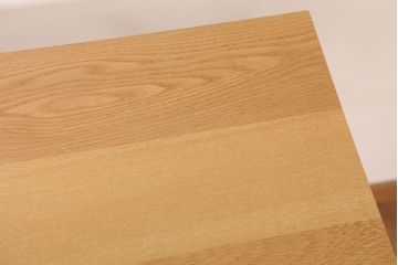 ラフジュ工房オリジナル　鉄脚　ナラ材製折りたたみテーブル(作業台)