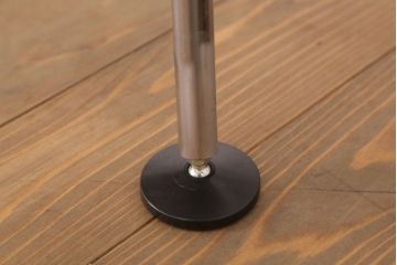 ラフジュ工房オリジナル　鉄脚　ナラ材製折りたたみテーブル(作業台)