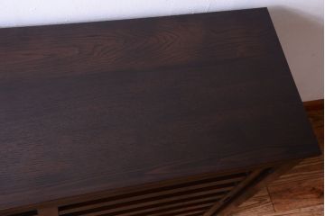 アンティーク家具　アンティーク　四尺　和モダンな収納箪笥サイドボード(水屋箪笥)