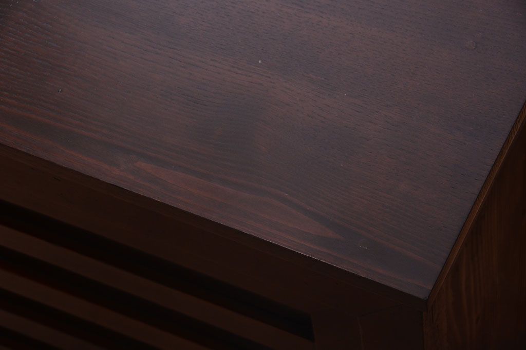 アンティーク家具　アンティーク　四尺　和モダンな収納箪笥サイドボード(水屋箪笥)