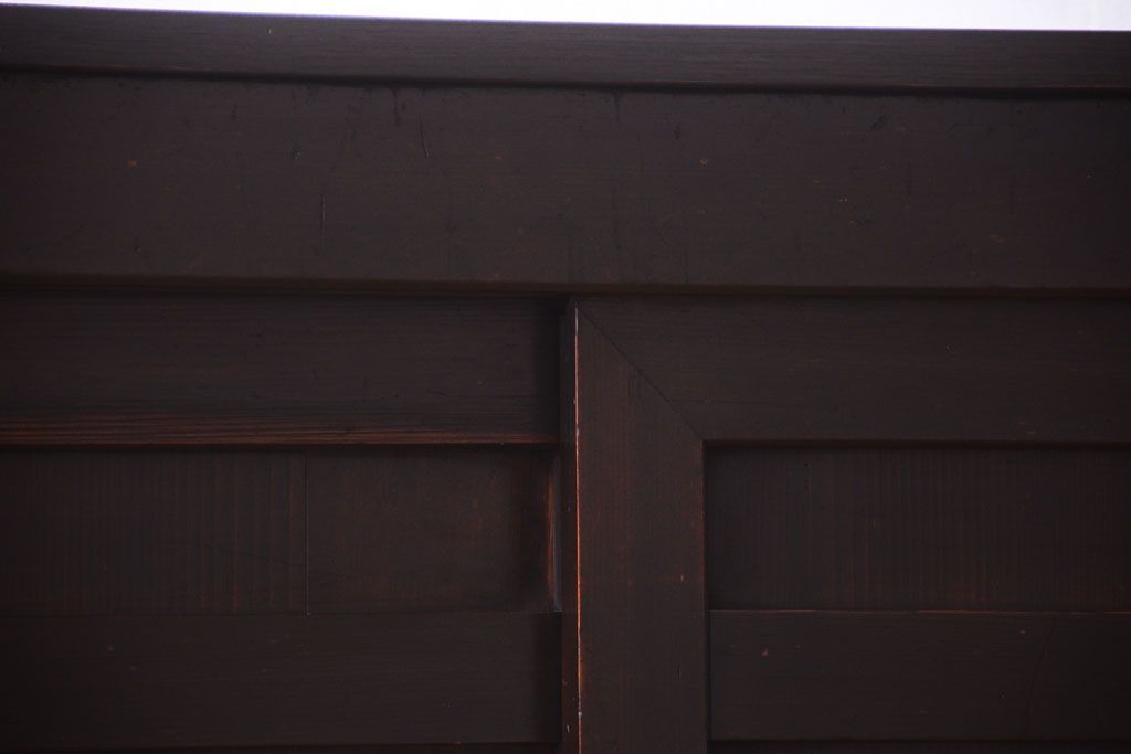 アンティーク家具　アンティーク　四尺　和モダンな収納箪笥サイドボード(水屋箪笥)