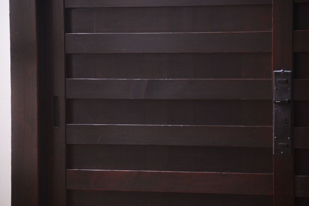 アンティーク家具　アンティーク　四尺　和モダンな収納箪笥サイドボード(水屋箪笥)