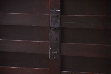 アンティーク家具　アンティーク　四尺　和モダンな収納箪笥サイドボード(水屋箪笥)