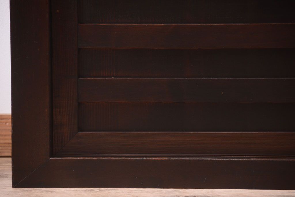 アンティーク家具　アンティーク　四尺　和モダンな収納箪笥サイドボード(水屋箪笥)