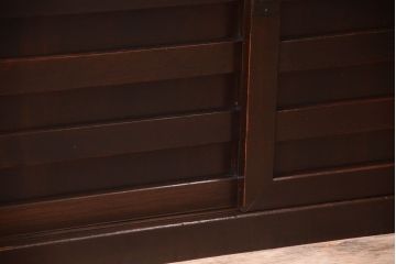 アンティーク家具　アンティーク　四尺　和モダンな収納箪笥サイドボード(水屋箪笥)