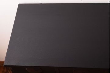 丸金具付き　リメイク品　アンティークのペイントサイドテーブル