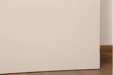 ガラスのドアノブ!銀モールガラス入りのレトロなアンティークドア(2)