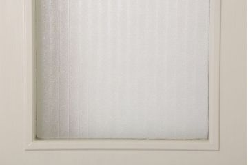 ガラスのドアノブ!銀モールガラス入りのレトロなアンティークドア(2)