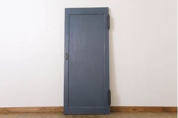 自由蝶番付き!シンプルな和製アンティークペイントドア(扉)