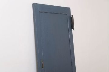 自由蝶番付き!シンプルな和製アンティークペイントドア(扉)