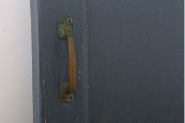 自由蝶番付き!シンプルな和製アンティークペイントドア(扉)