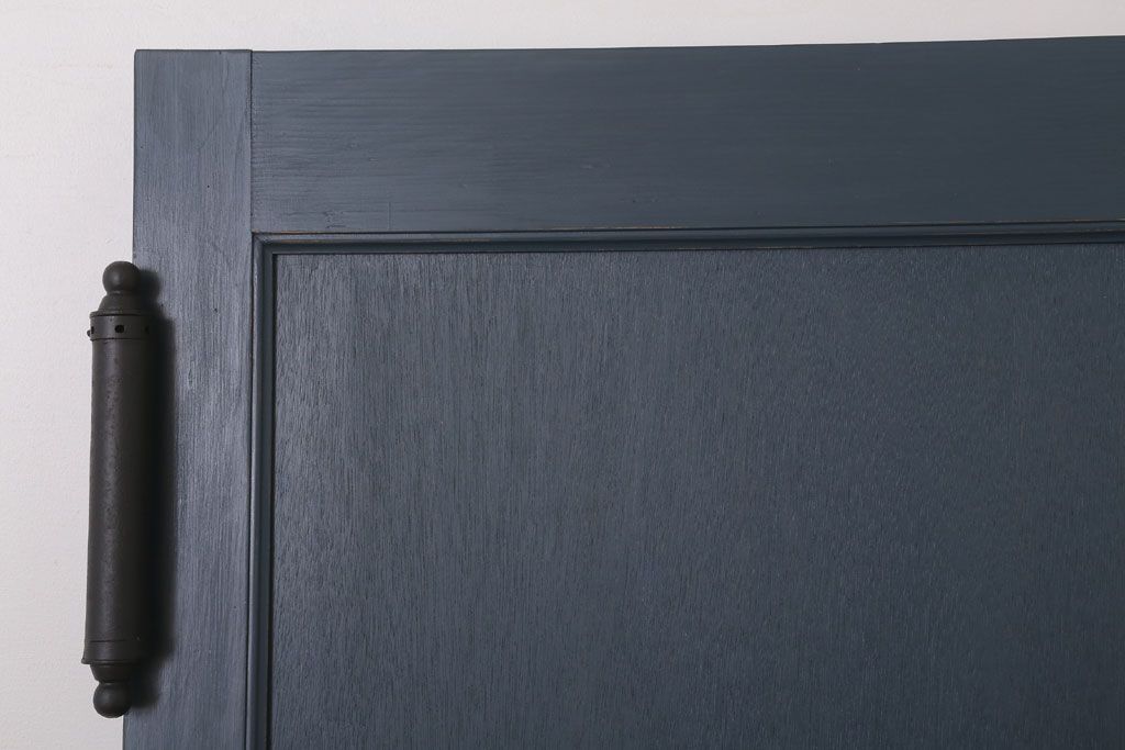 自由蝶番付き!シンプルな和製アンティークペイントドア(扉)