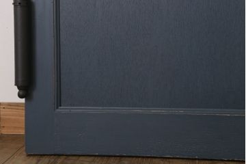 自由蝶番付き!シンプルな和製アンティークペイントドア(扉)