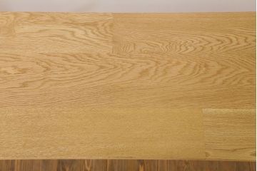 ラフジュ工房オリジナル　鉄脚　ナラ材製折りたたみテーブル(作業台)(3)