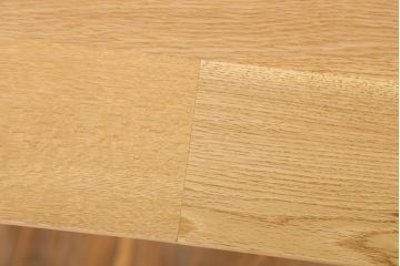 ラフジュ工房オリジナル　鉄脚　ナラ材製折りたたみテーブル(作業台)(3)