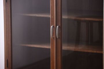 レトロ家具　昭和レトロなアンティーク本箱(ブックケース)