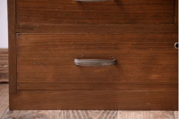 レトロ家具　昭和レトロなアンティーク本箱(ブックケース)