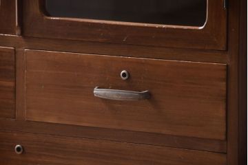 レトロ家具　昭和レトロなアンティーク本箱(ブックケース)