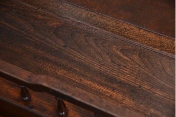 アンティーク家具　古い栓材　上質な意匠のアンティーク簿記机(ライティングビューロー)