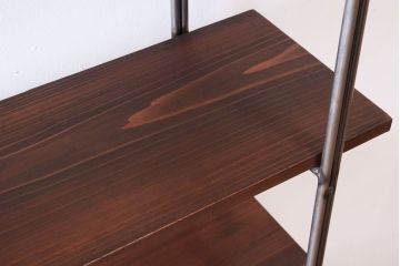 ラフジュオリジナル　薄型アイアンラック【大】(飾り棚)