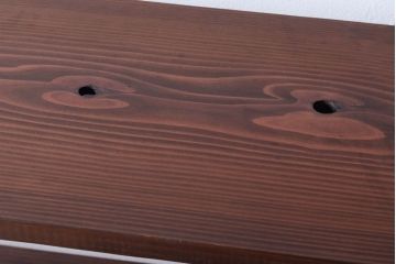 ラフジュオリジナル　薄型アイアンラック【大】(飾り棚)