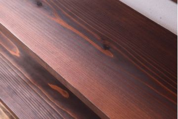 ラフジュオリジナル　薄型アイアンラック【大】(飾り棚)