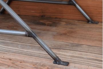 ラフジュオリジナル　薄型アイアンラック【大】(飾り棚)