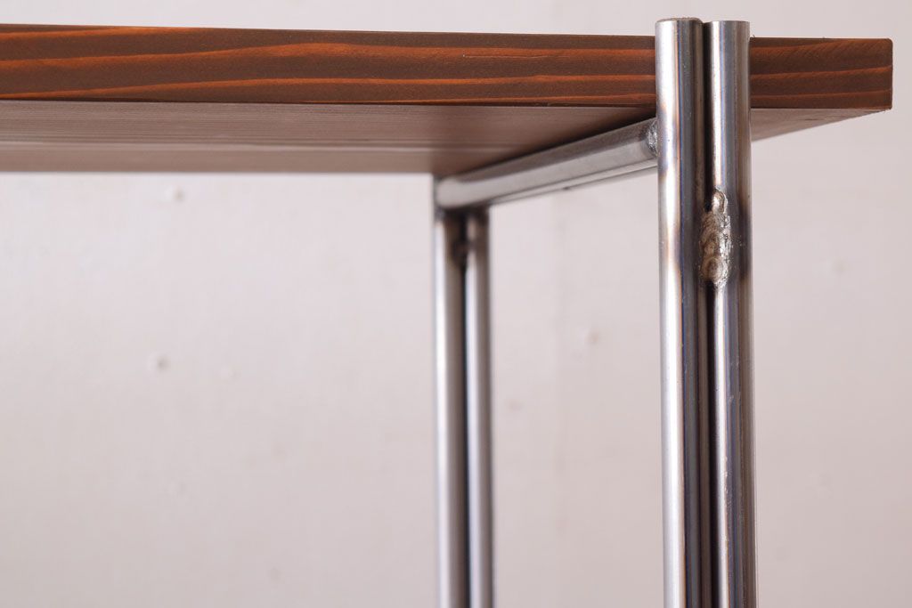 ラフジュオリジナル　薄型アイアンラック【大】(飾り棚)