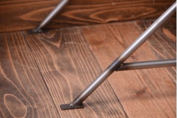 ラフジュオリジナル アイアンの薄型飾り棚【小】(陳列棚・アイアンラック)(2)