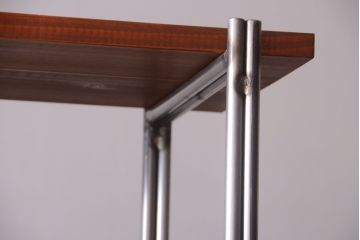 ラフジュオリジナル アイアンの薄型飾り棚【小】(陳列棚・アイアンラック)(2)