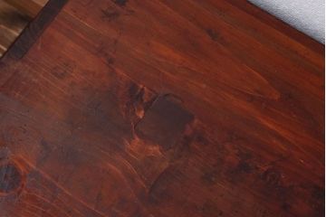 アンティーク家具　黒柿材貼り!和製アンティークの3段箪笥