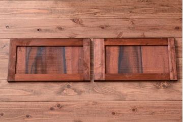 アンティーク家具　黒柿材貼り!和製アンティークの3段箪笥